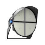Round LED Sports Lights 1800W Ra70 Ra80 Sports Field Lighting For Sports Venues