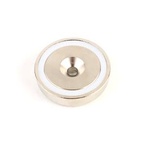 Wholesale Chrome Coating Strong Neodymium Cup Magnet YYA60 D60x15mm from china suppliers