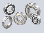 Chrome Steel Auto Parts Bearings , P0 Grade Oil Deep Groove Ball Bearing 6300