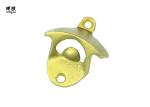 Metal Wall Mounted Bottle Opener Silver / Gold Color , Vintage Brass Bottle