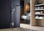 Professional Supply Modern Shower Set Chrome Surface Finishing ROVATE