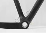26 Inch Snow Carbon Fat Bike Frame Lightweight 190 X 12 Mm Thru - Axle Dropout
