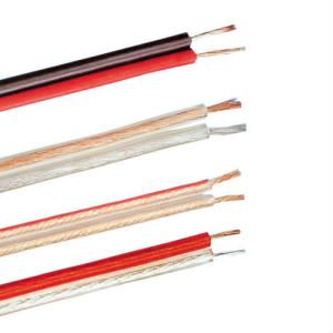 Wholesale Customized Twin Flat Ribbon Cable For Loudspeaker / Home Theater Connection from china suppliers