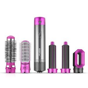 Wholesale ABS 6 In 1 Detachable Hair Dryer Styler One Step For Straightening Curling Drying Combing from china suppliers