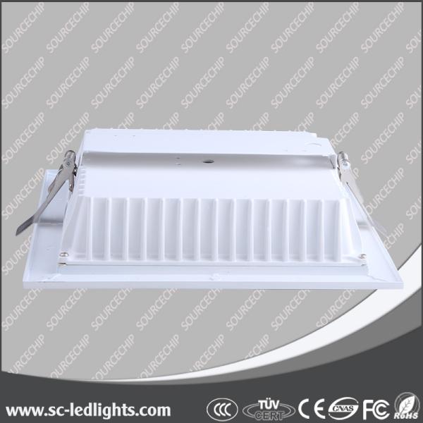 Embedded 18W LED square downlight 190*190mm