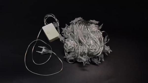 1.5m 6m 10m LED Star String Lights Christmas Garland Battery USB Powered Wedding