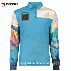 Wholesale Tournament Custom Fishing Jerseys SGS Certification UPF &gt;50 Stain Resistant from china suppliers