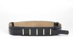 Customized Black 40mm Womens Genuine Leather Belt
