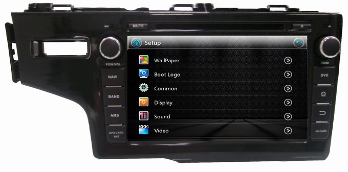 Ouchuangbo Auto DVD Stereo GPS Navigation for Honda Fit 2014 HD Video Bluetooth Digital TV RDS OCB-8039A