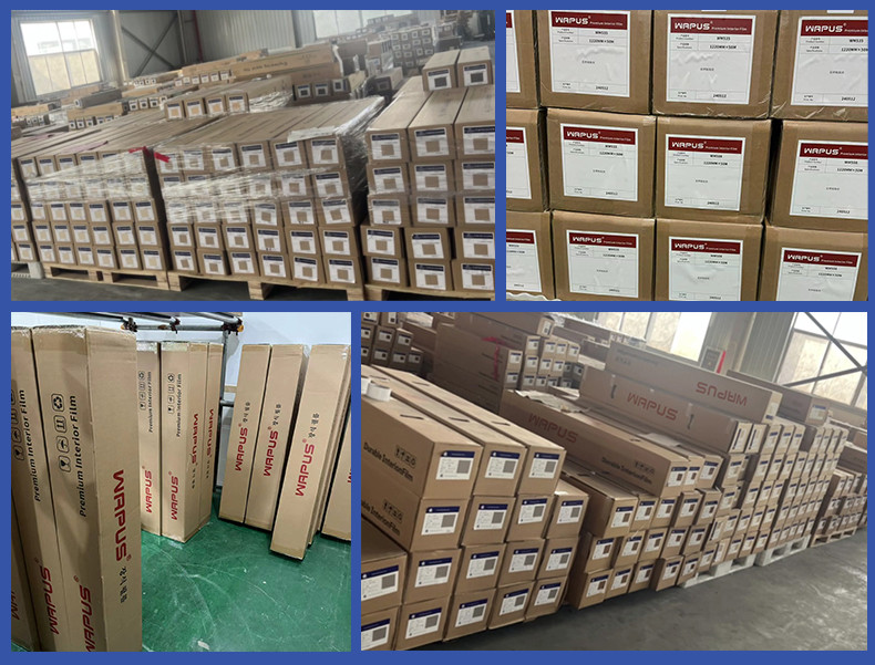 50m/roll Self Adhesive Film Roll For Wooden Texture Solid Color 1.22m Width