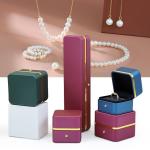 Custom Logo Paper Jewelry Boxes Rigid Cardboard Luxury Jewelry Paper Gift Box