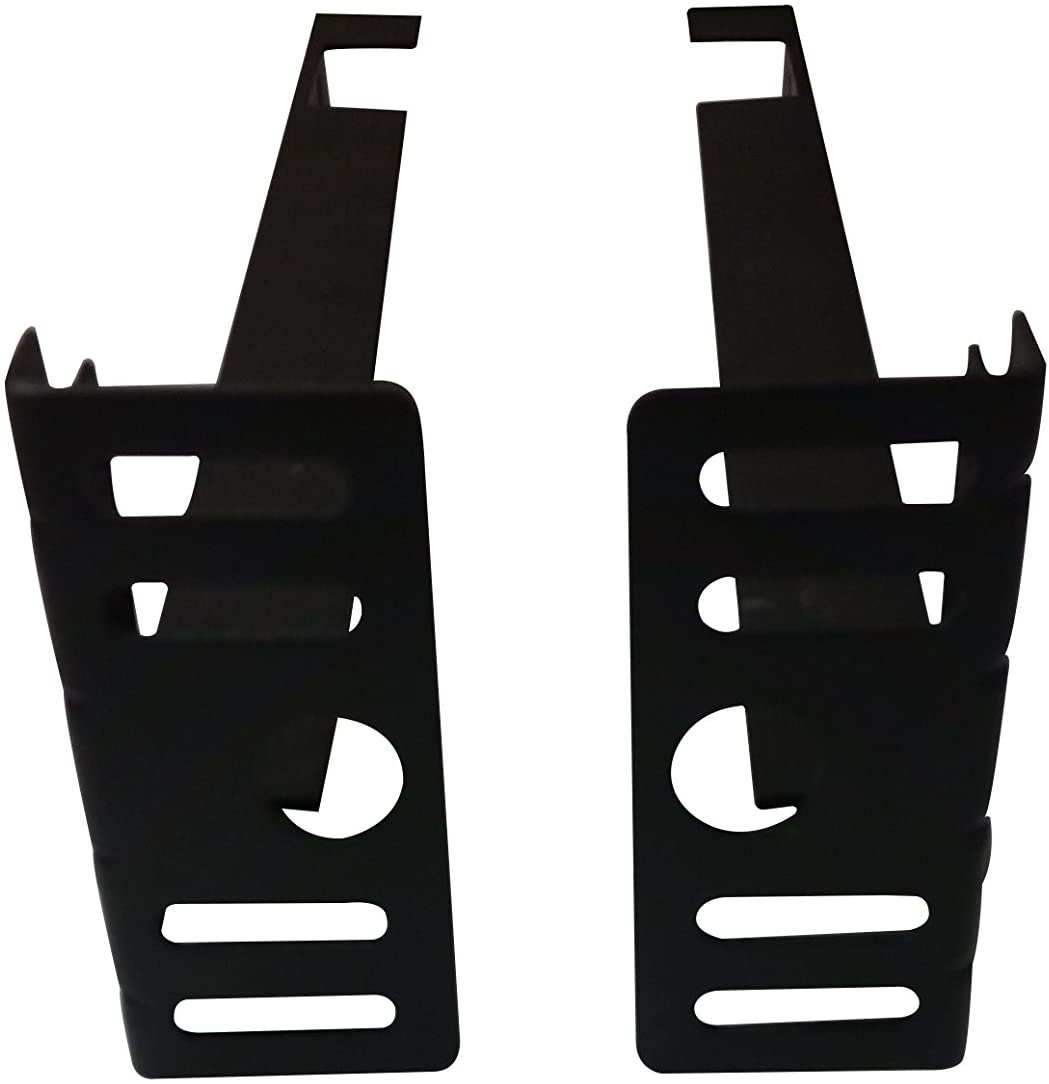 Structures Bolt-on Footboard Extension Brackets Attachment Kit Set of 2 0.3-3mm Thickness