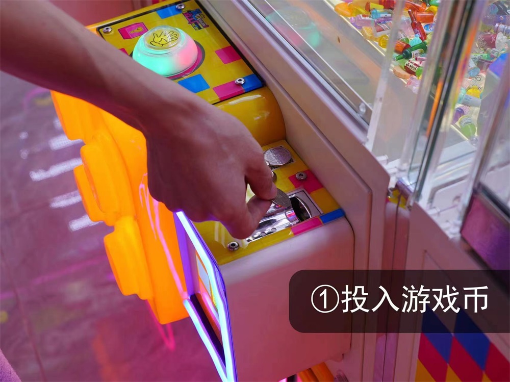 Factory Wholesale Playfun High Income Building Blocker Arcade Pusher Prize Gift Game Machine Push Blocks Games