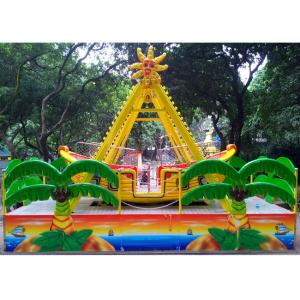 Wholesale Red and yellow color good fiberglass quality pirate ship for amusement park family fun from china suppliers