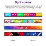 Ultra Shelf Edge Display USB Media Player Digital Signage