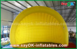 Wholesale Family Air Tent Yellow Helmet Inflatable Air Tent Inflatable Igloo Tent Dome For Event / Party from china suppliers