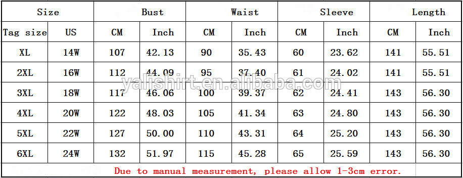 Wholesales elegant long sleeve dress 7xl plus size clothing women