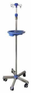 Wholesale High Quality Hospital Medical Infusion Stand Stainless Steel Collapsible Save Space IV Pole Drip from china suppliers