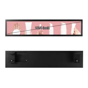 Wholesale 16.4 Inch Stretched Bar LCD Display 1366x238 1000nits HDMI Stretched LCD Panel from china suppliers