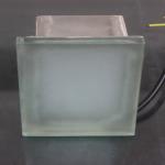 Outdoor Glass bricks 6w 300X300 mm RGB paver led brick light stone