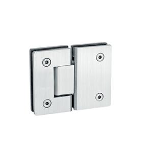 Wholesale Bathroom glass clamp RS804, Square 180 degree, material stainless steel, satin or mirror from china suppliers