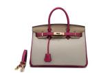 Fashionable Women Leather Handbags / Customized Casual Tote Bags Genuine Leather