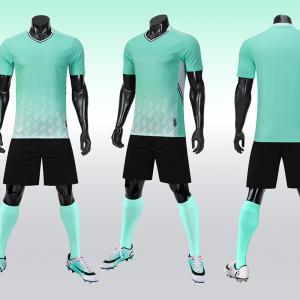 Wholesale Premium Fabric Lightweight Plain Soccer Jerseys Breathable Football Jersey Set For Team from china suppliers