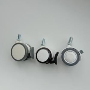 Wholesale Durable Heavy Duty Trolley Wheels with Polished Chrome Finish - Industrial Grade from china suppliers