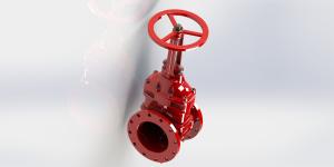 Wholesale 2inch Ductile Iron Ul Listed Gate Valves With Fusion Bonded Epoxy Coating from china suppliers