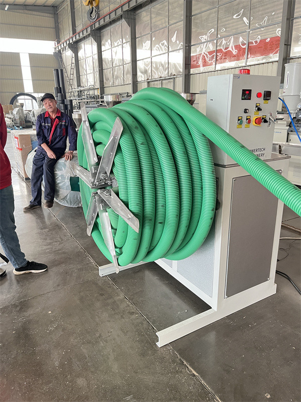 Plastic Corrugated Pipe Extrusion Machine Double Wall Plastic Tube Manufacturing Machine