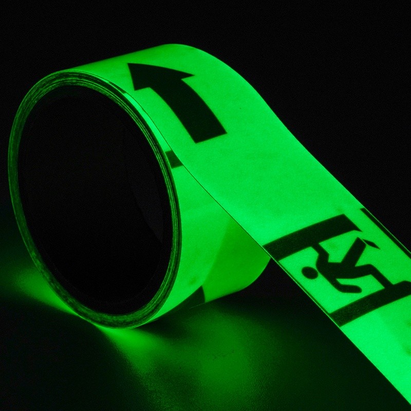 ODM Arrow Glow In The Dark Sticker Tape For Night Warning
