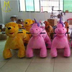 Wholesale Hansel amusement park kids walking battery operated ride on stuffed animals from china suppliers