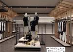 Fashion Garment Shop Display Stands Retail Clothing Store Fixtures Abrasion