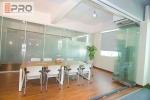 Black multi - Panels Aluminum Folding Doors Residential Energy Efficient