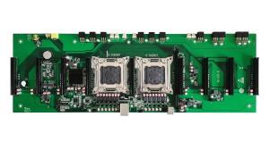 Wholesale Industrial Bitcoin Motherboard 8 GPU Mainboard Southbridge C602 Chipset Series from china suppliers