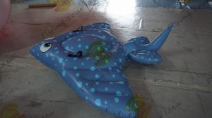 China Large Blue Inflatable Castle Bouncer Cat , Children Inflatable Bouncers on sale