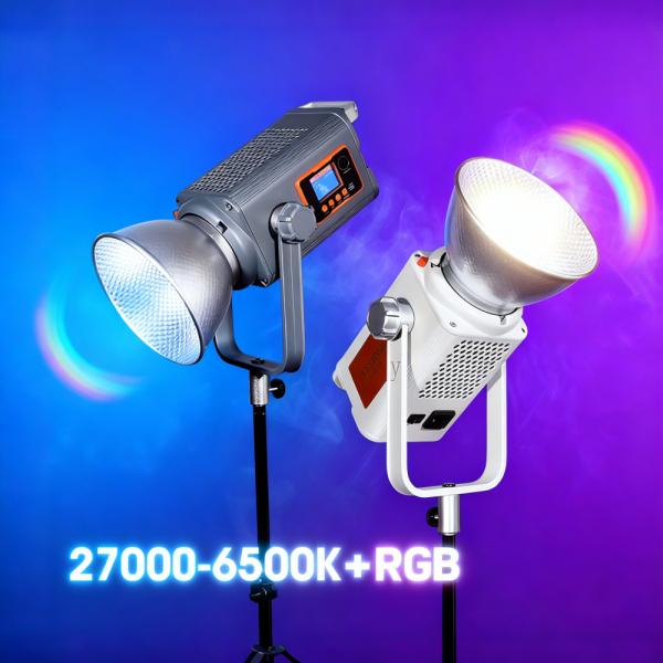 300W COB LED Full-Color Video Light App-Enabled