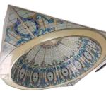 Hotel Mall Gothic Church Stained Glass Dome Ceiling Customized