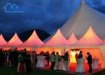 Outdoor White Roof Pagoda Marquee Tent With Decorating OEM ODM Pagoda Tent Cost