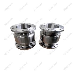 Wholesale Stainless steel 304 high pressure hydraulic swivel joint DIN flange standard from china suppliers