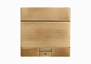 Wholesale Floor Brass Wall Pressure Switch Socket Board ISO9001 Approved from china suppliers