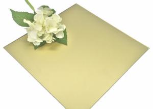 Wholesale Gold Tinted Mirror Glass Modern Stylish Various Sizes For Hotel Bathroom from china suppliers