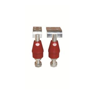 Wholesale Red Cast Epoxy Resin Insulator Bushing Wear Resistant Seamless Finish from china suppliers