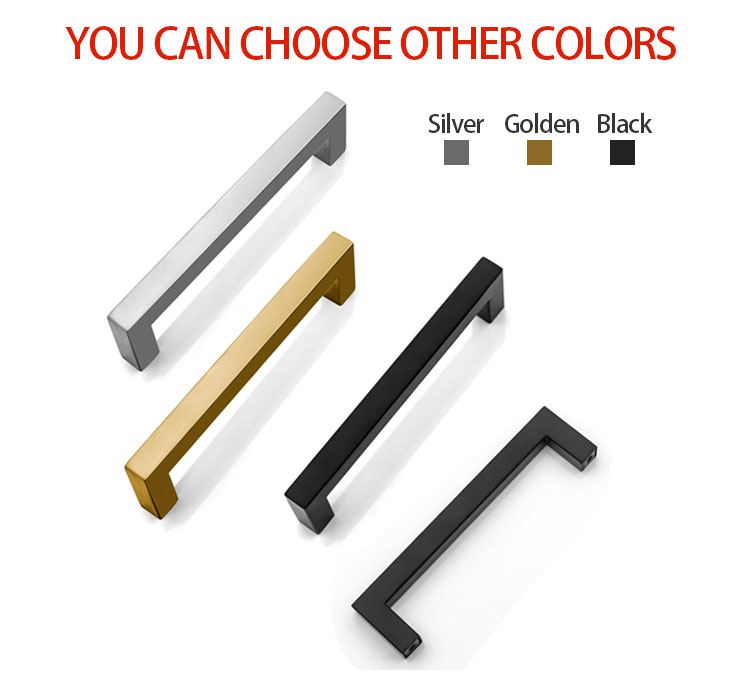 Stainless Steel Heavy Duty Cabinet Pull Door Handle in French Style for Cabinet Doors