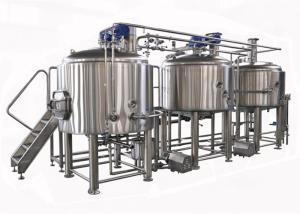 Wholesale Semi Auto / Manual Control 15BBL Large Beer Brewing Equipment Electric Heating from china suppliers