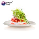 Wholesale picnic supplies cornstarch biodegradable plastic food compartment tray