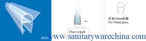 Wholesale Sealing Strips/waterproof strips/shower door seals/PVC Seal 005D from china suppliers