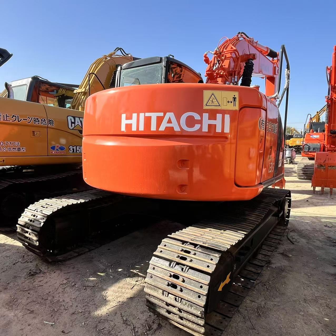 New Arrive Used Hitachi ZX135 Excavator 13.5 Ton Constrution Second Hand Digger With 0.59m3 Bucaket Capacity