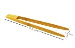 bamboo wooden food service tong