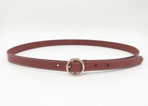 Wholesale Round Buckle Trousers 1.8CM Women's Fashion Leather Belts from china suppliers